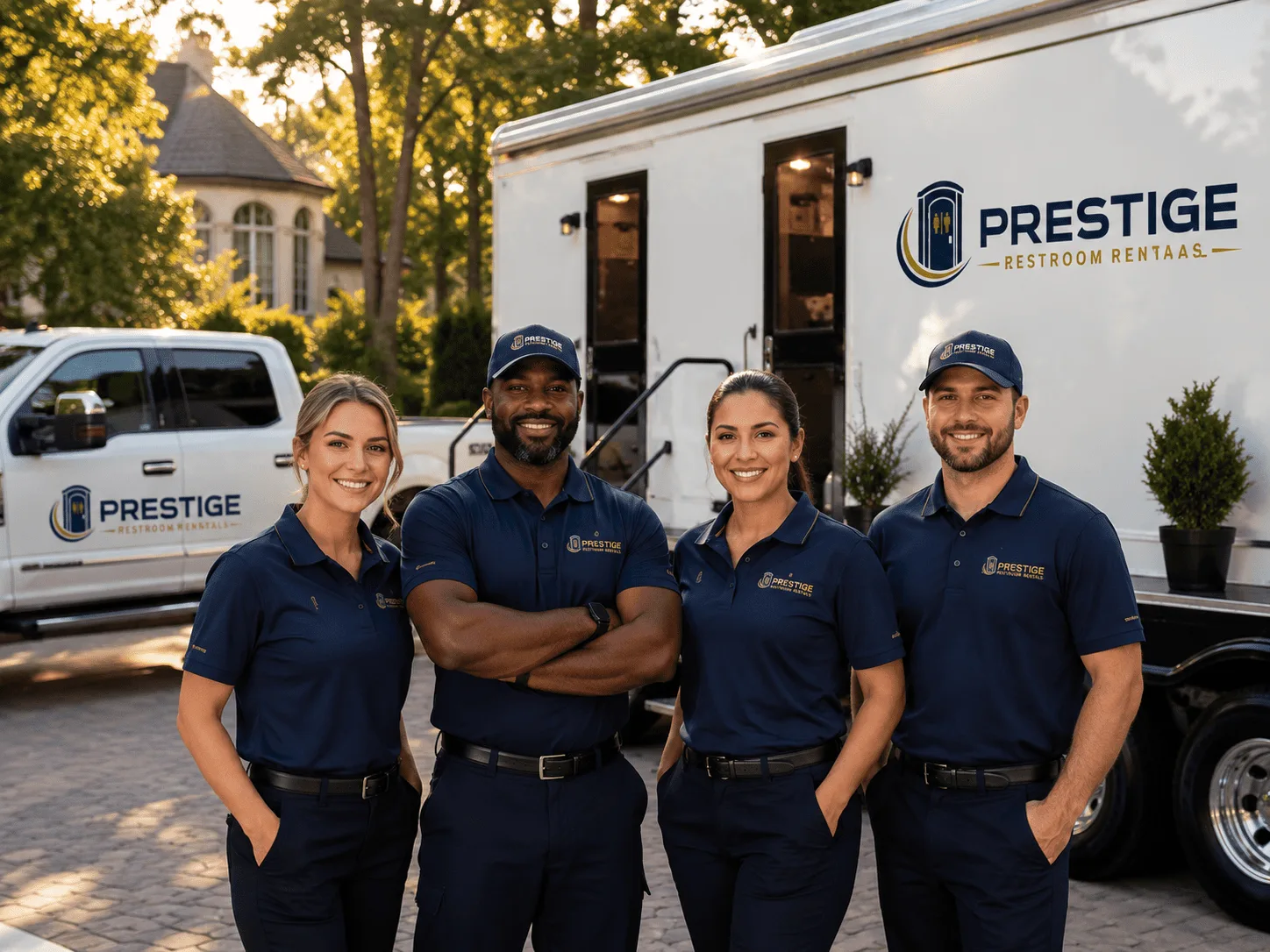 Trusted Luxury Portable Restrooms company in La Valle, WI